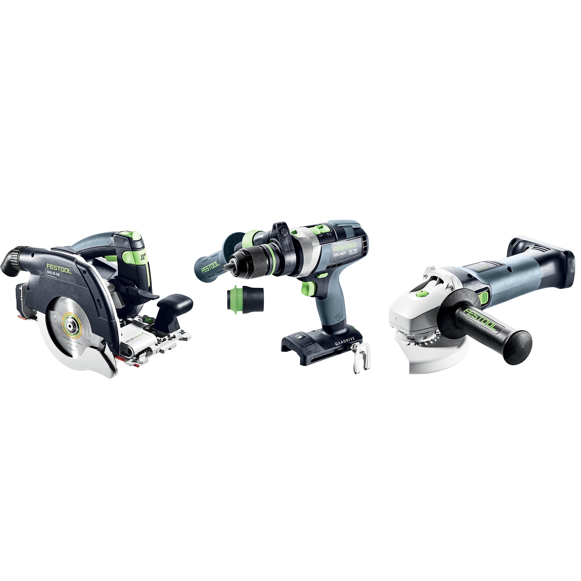 Combo Festool Festool HKC 55/TPC 18/AGC 18/TB 18V 5Ah