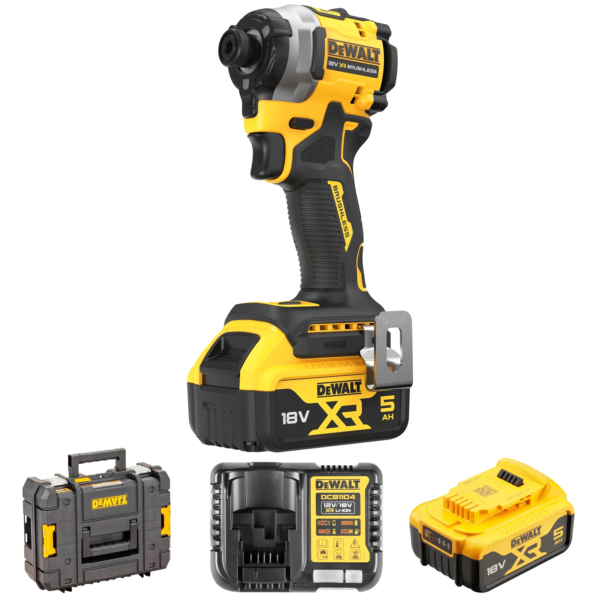 Avvitatore ad Impulsi Dewalt DCF850P2T-QW 18V 5Ah