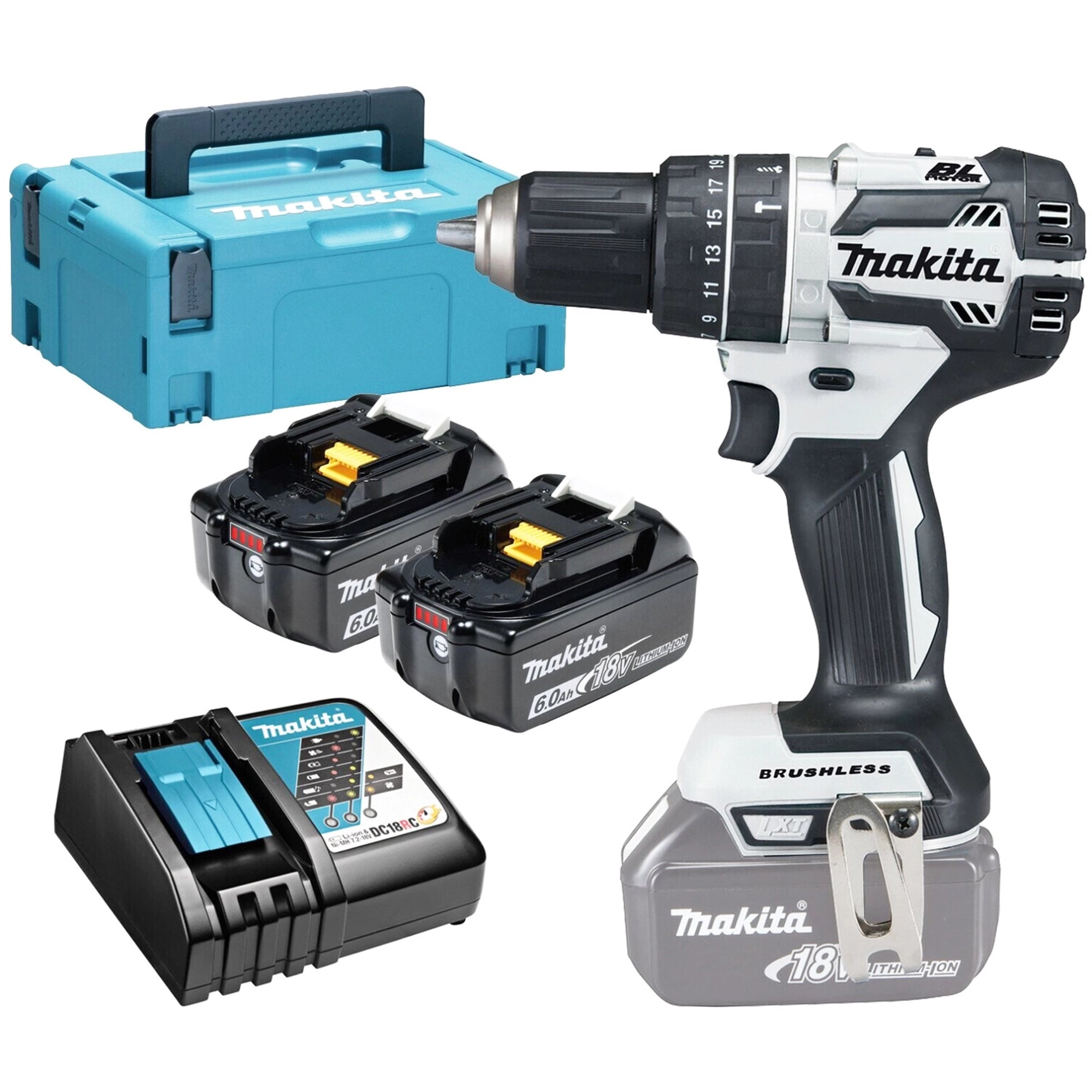 Trapano Avvitatore Makita DHP484RGJW 18V 6Ah