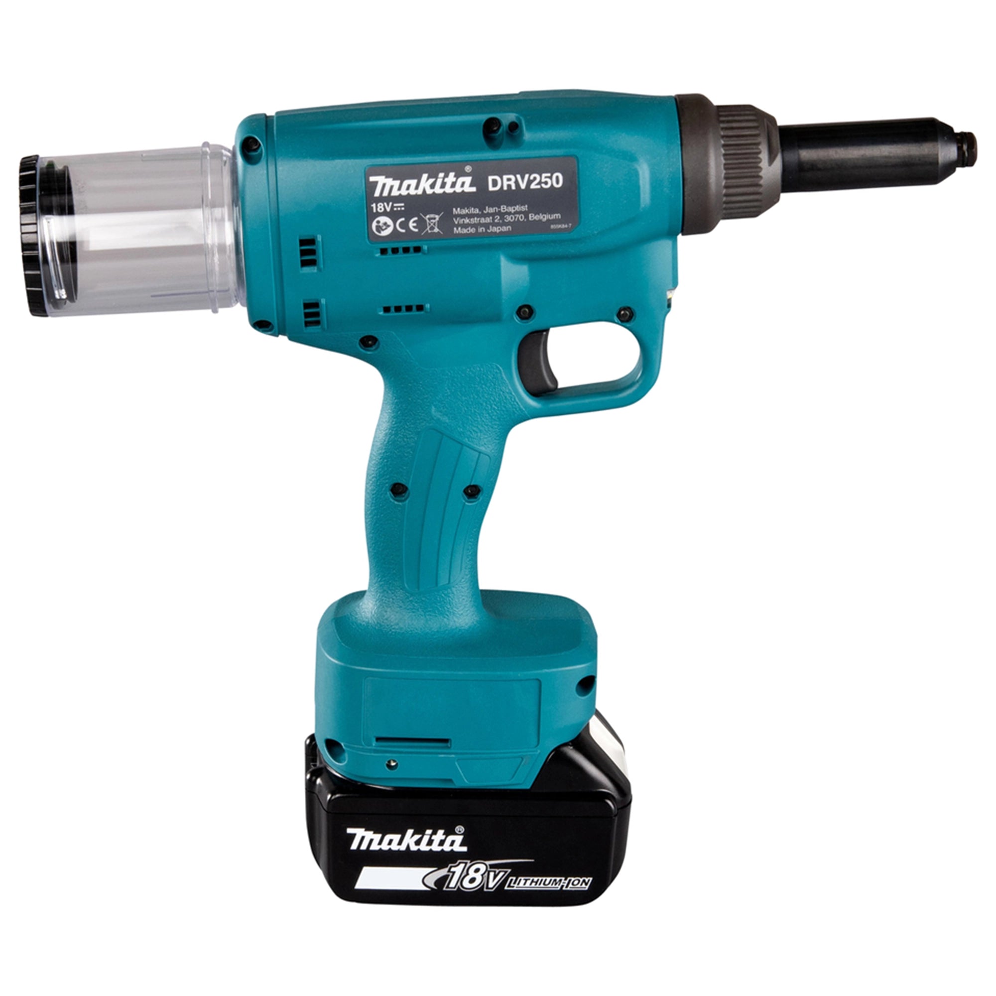 Rivettatrice Makita DRV250RTJ 18V 5Ah