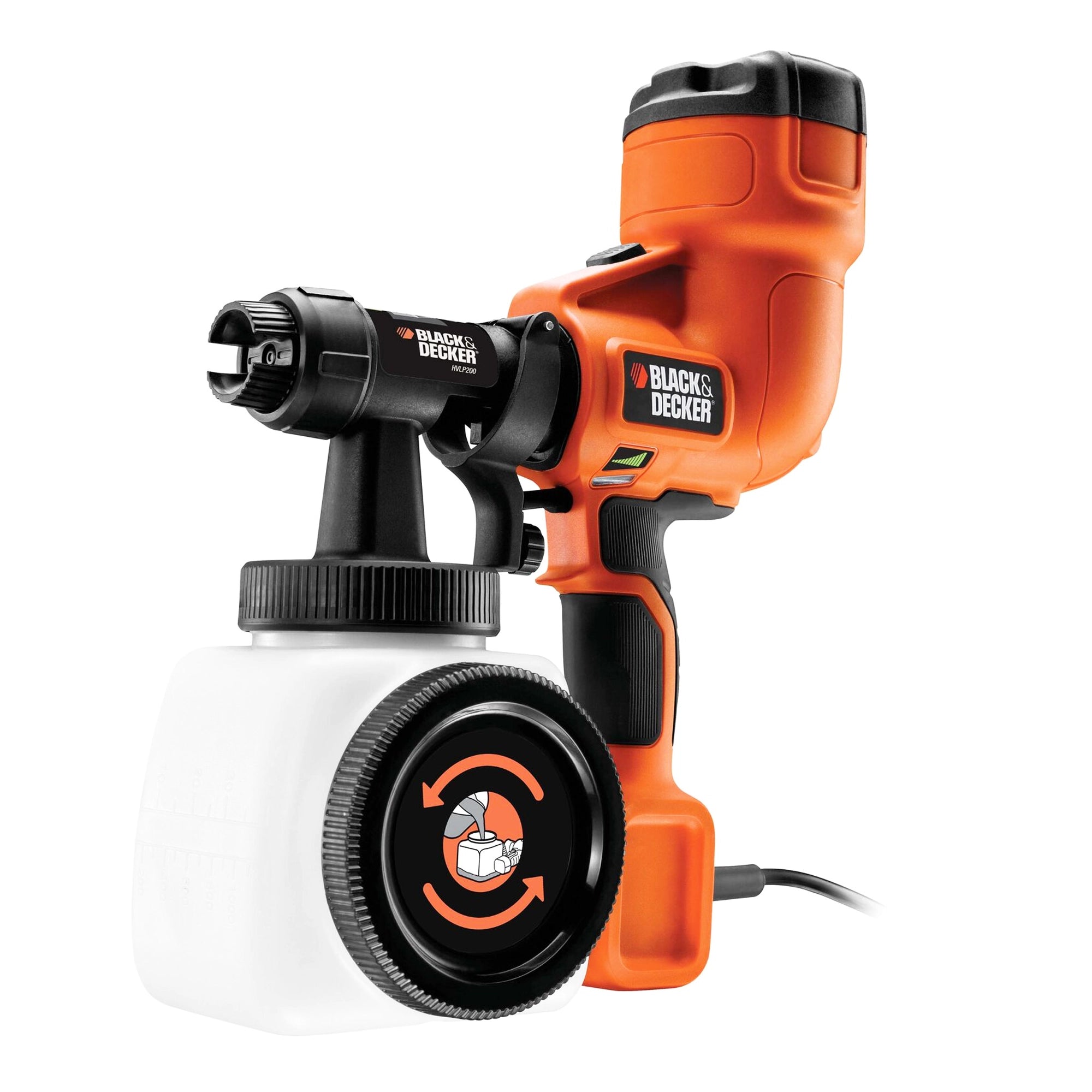 Pistola a Spruzzo Black&Decker HVLP200C-IT 400W