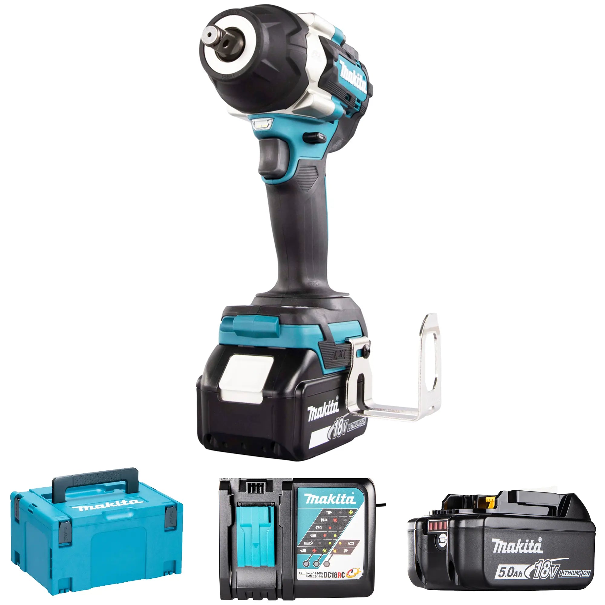 Avvitatore a Impulsi Makita DTW700RTJ 18V 5Ah