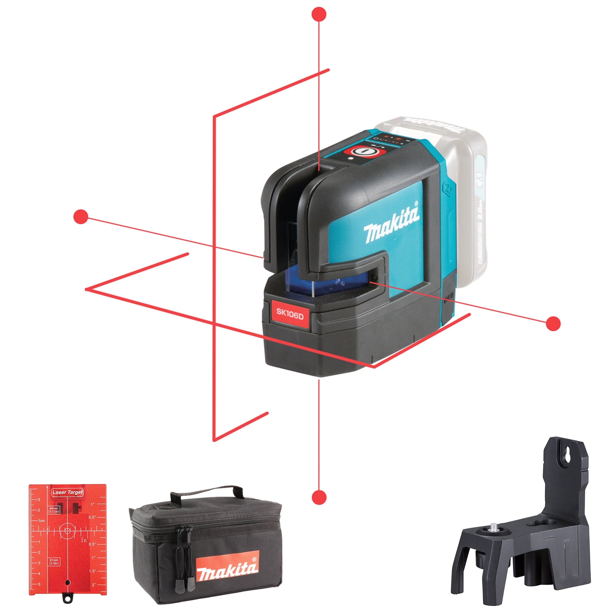 Livella Laser Makita SK106DZ 12V