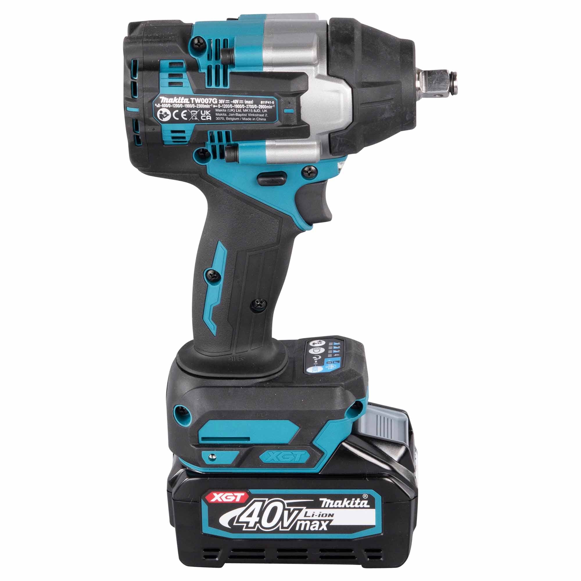 Avvitatore a Impulsi Makita TW007GM201 40V 4Ah