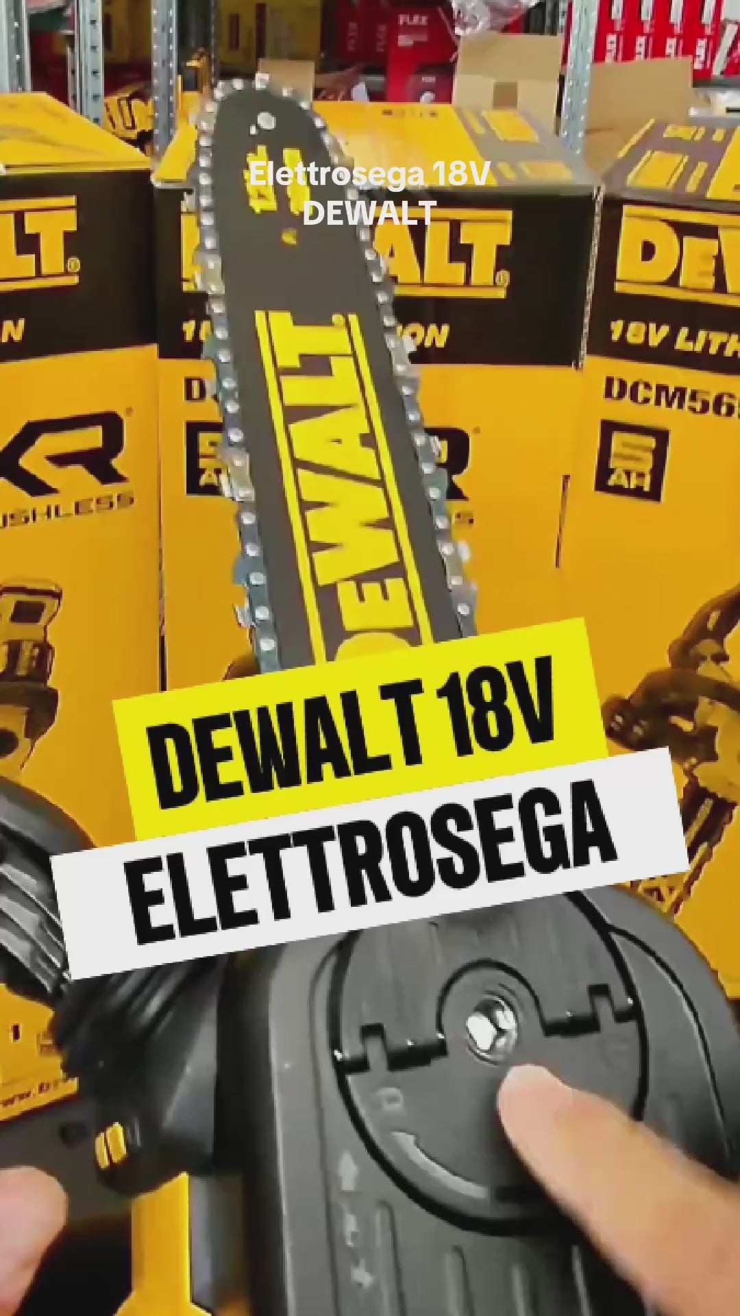 Elettrosega Dewalt DCM565P1-QW 18V 5Ah