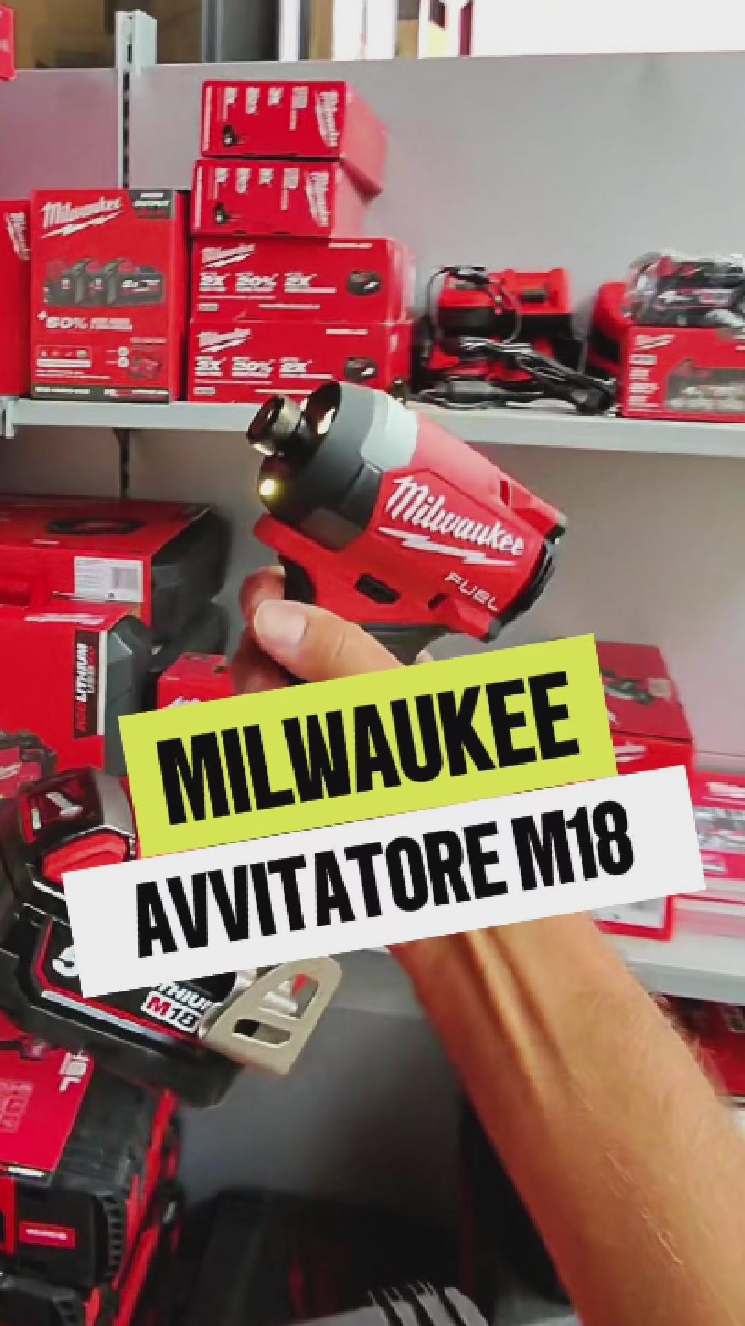 Avvitatore ad Impulsi Milwaukee M18 FID3-0 18V