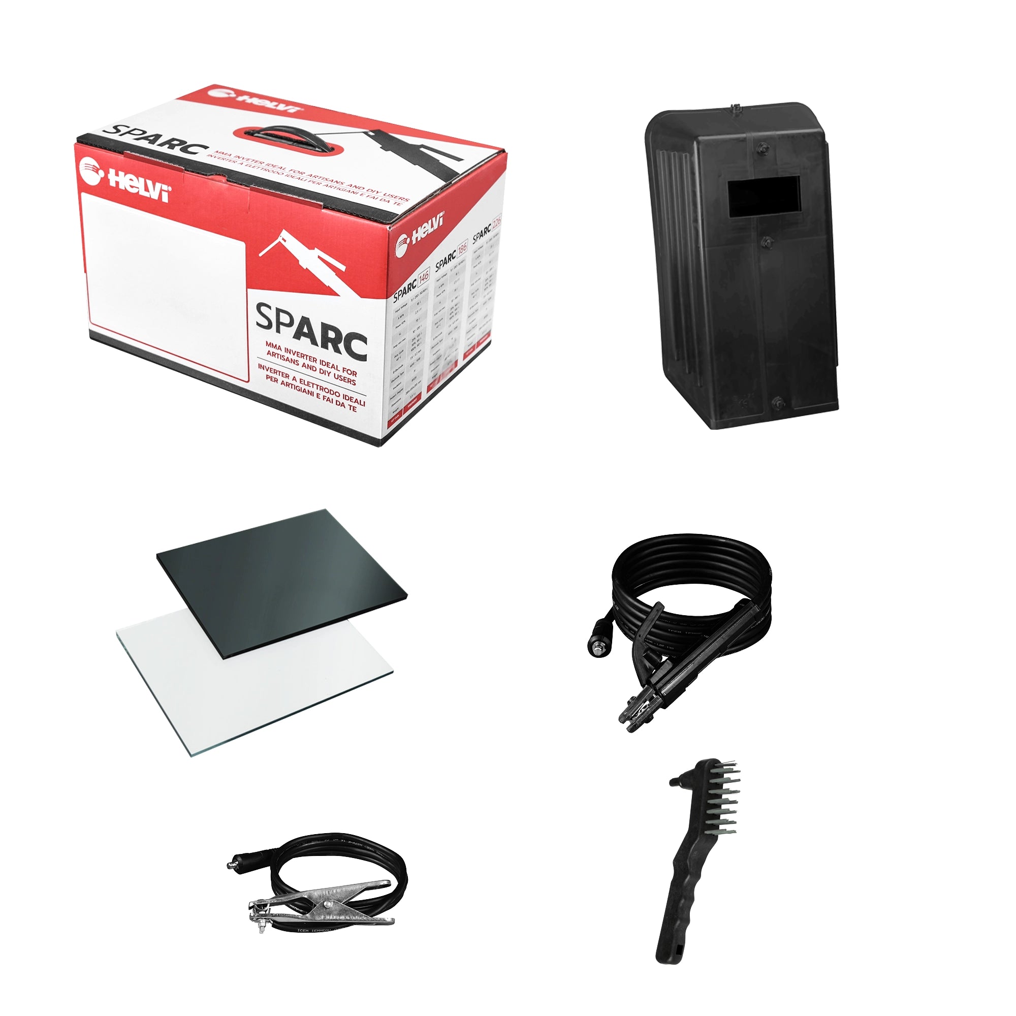 Saldatrice inverter Helvi Sparc 226 + Kit