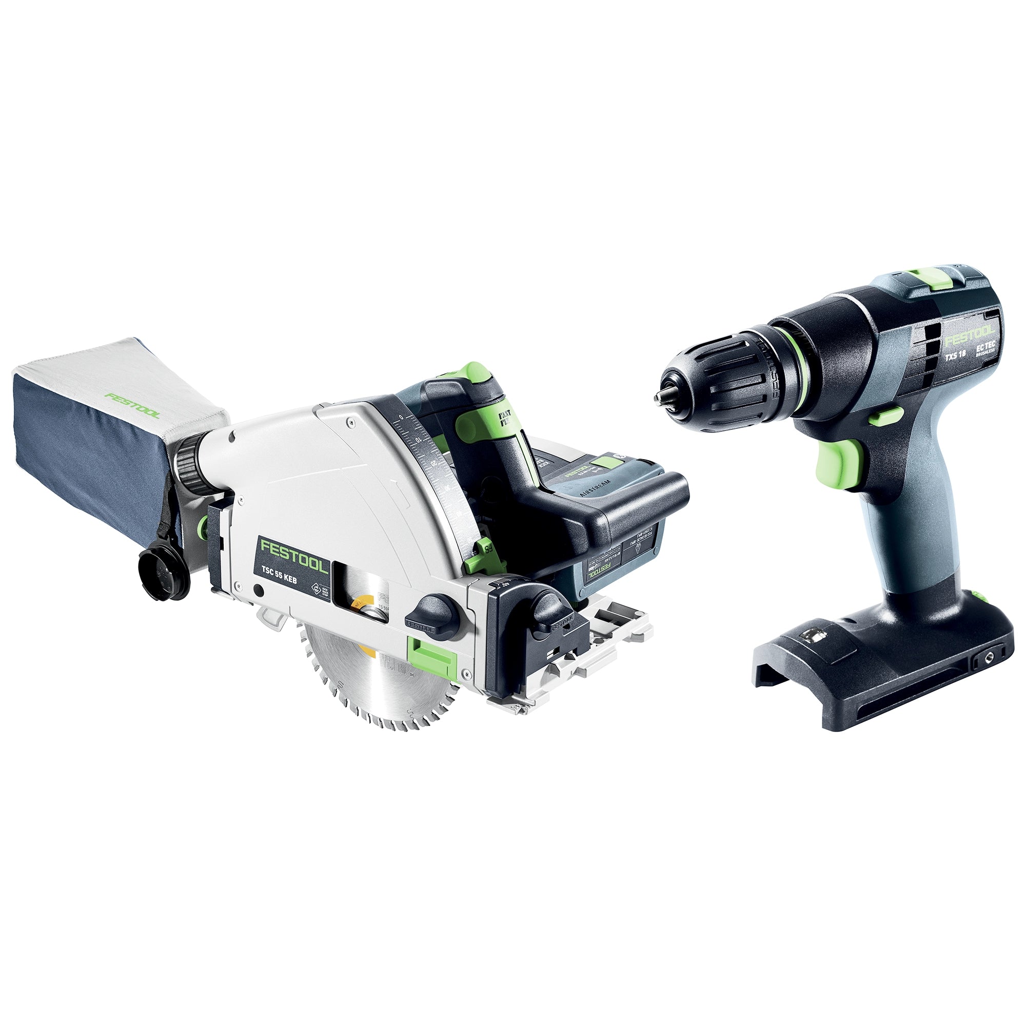 Combo Festool Universale TSC 55 K/TXS 18 18V 5Ah