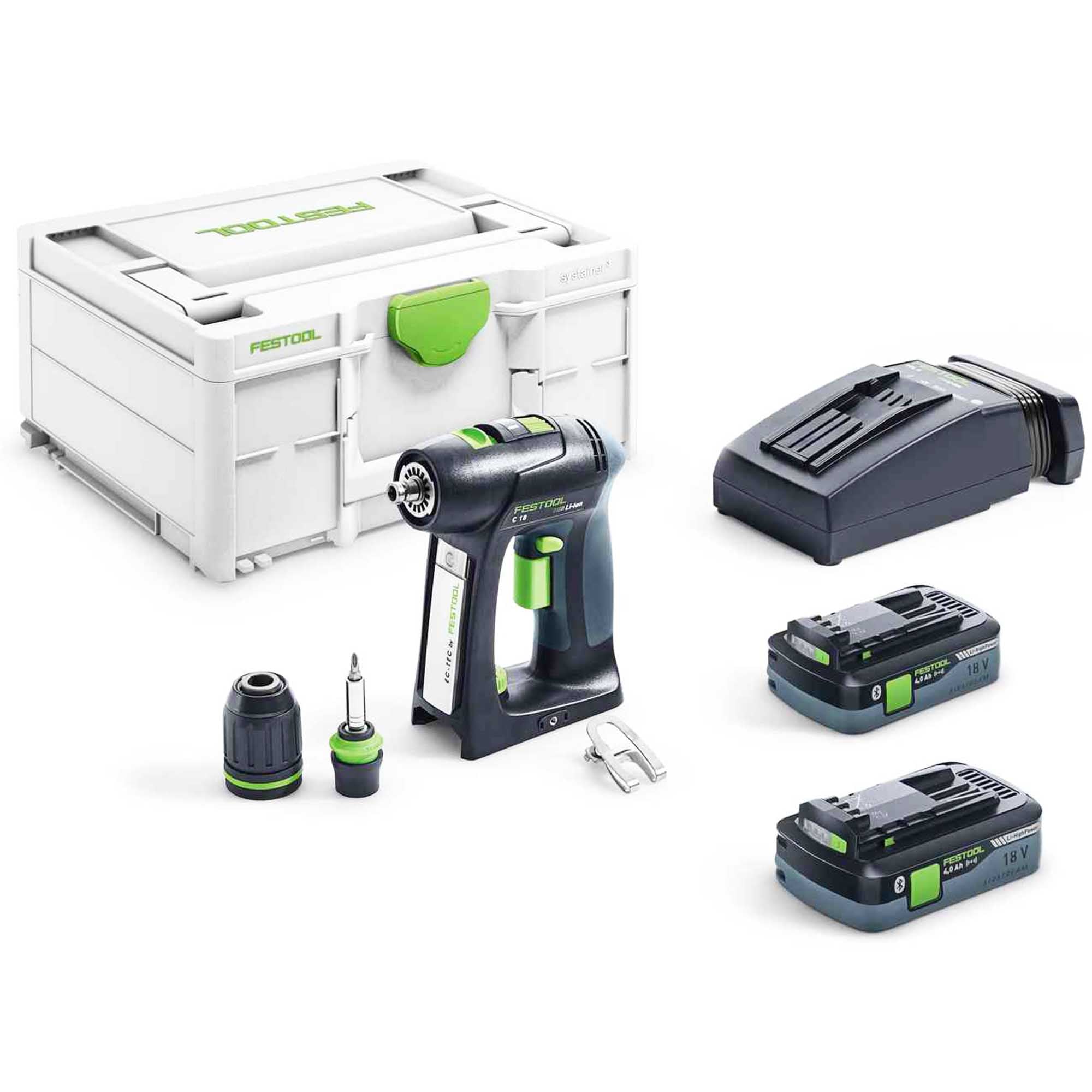 Trapano avvitatore Festool C 18 HPC 4,0 I-Plus 18V 4Ah