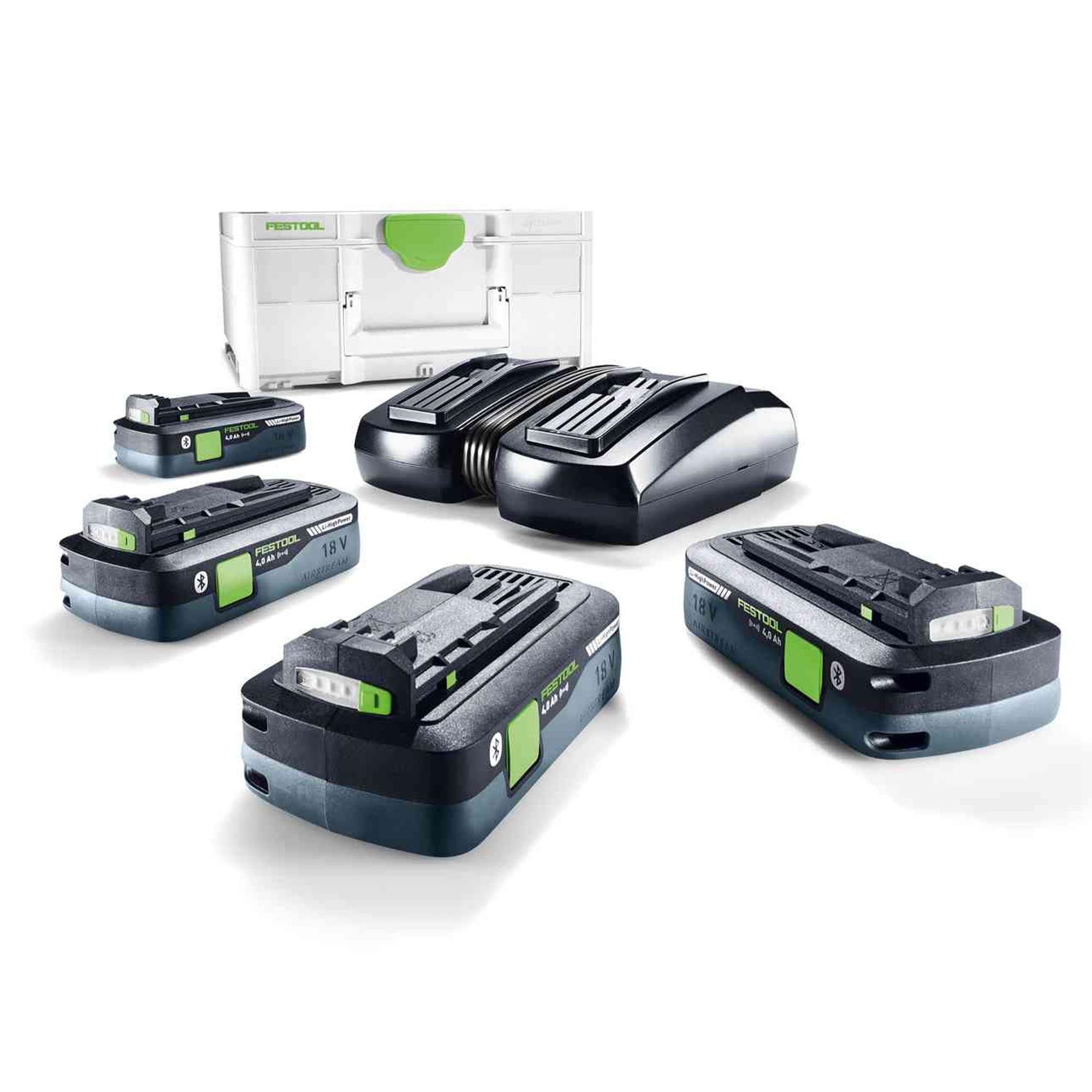 Set Energia Festool SYS 18V 4x4,0/TCL 6 DUO 4Ah