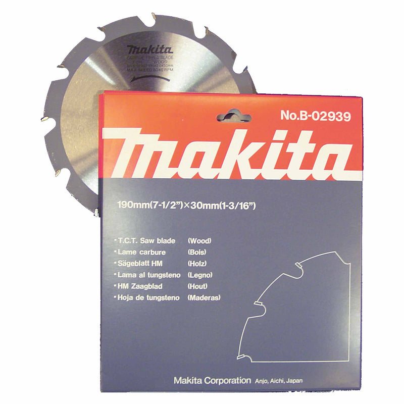 Wood Cutting Disc 190mm Makita B-02939