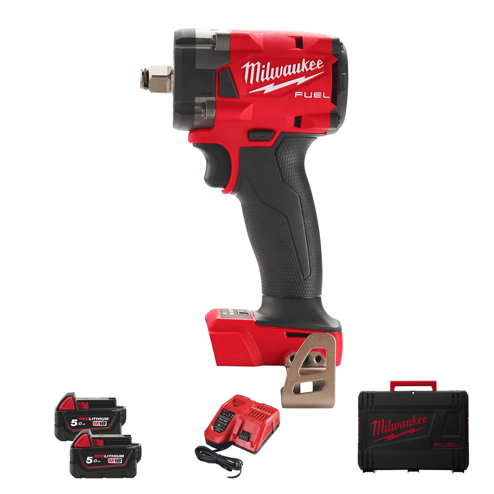 Avvitatore ad Impulsi Milwaukee M18 FIW2F12-502X 5Ah