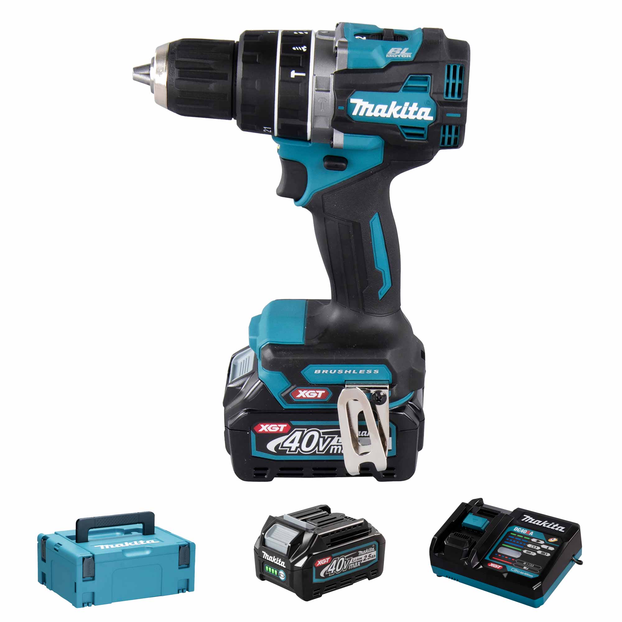 Avvitatore Percussione Makita HP002GD201 40V 2,5Ah