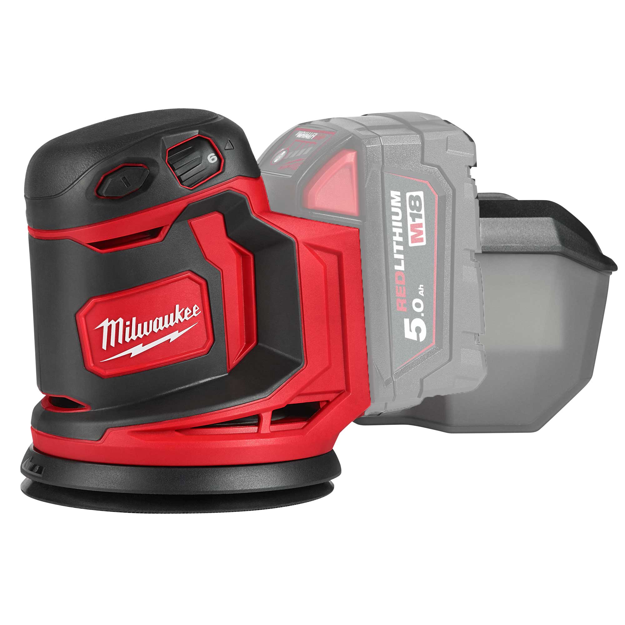 Levigatrice Rotorbitale Milwaukee M18 BOS-501 5Ah