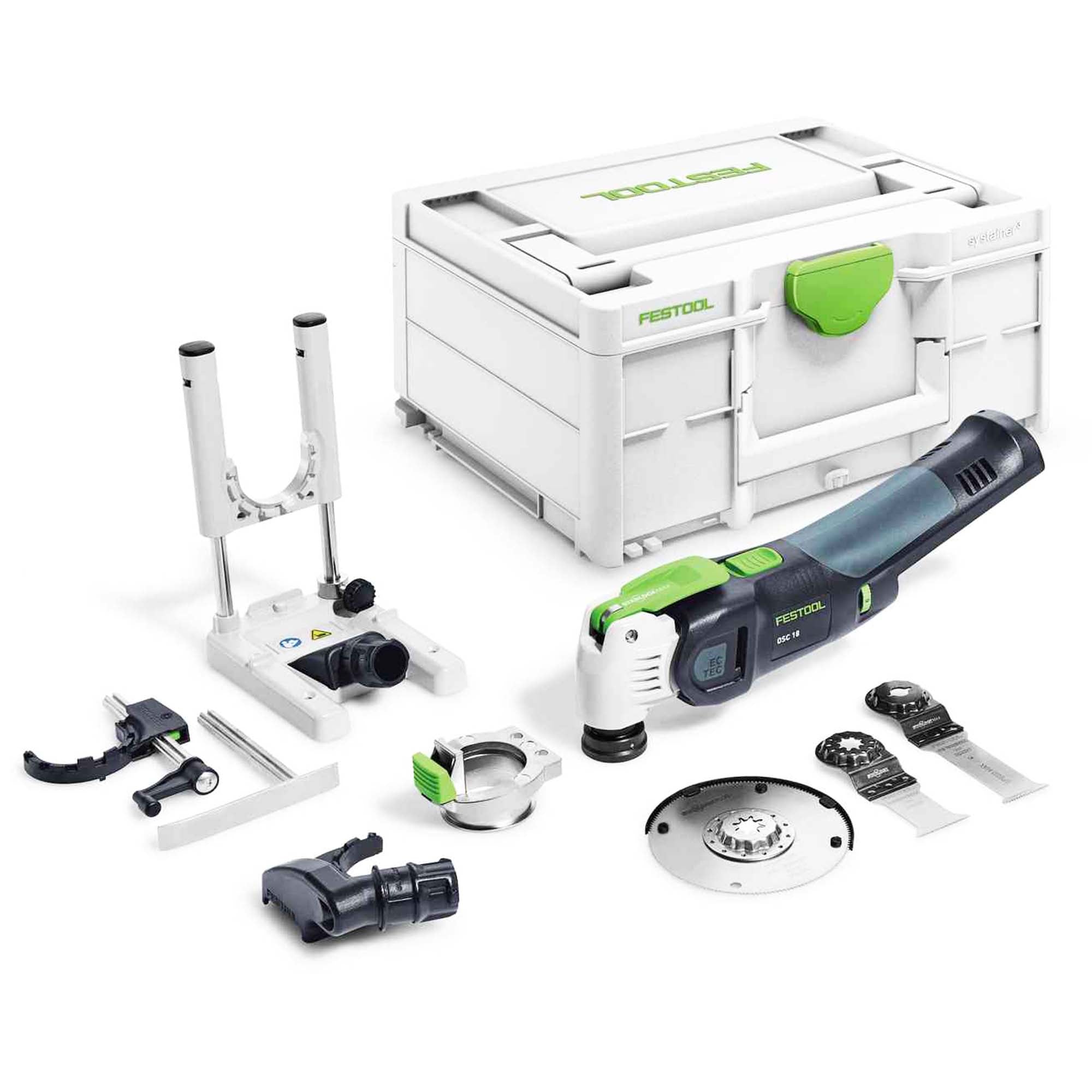 Multifunzione Festool VECTURO OSC 18 E-Basic-Set