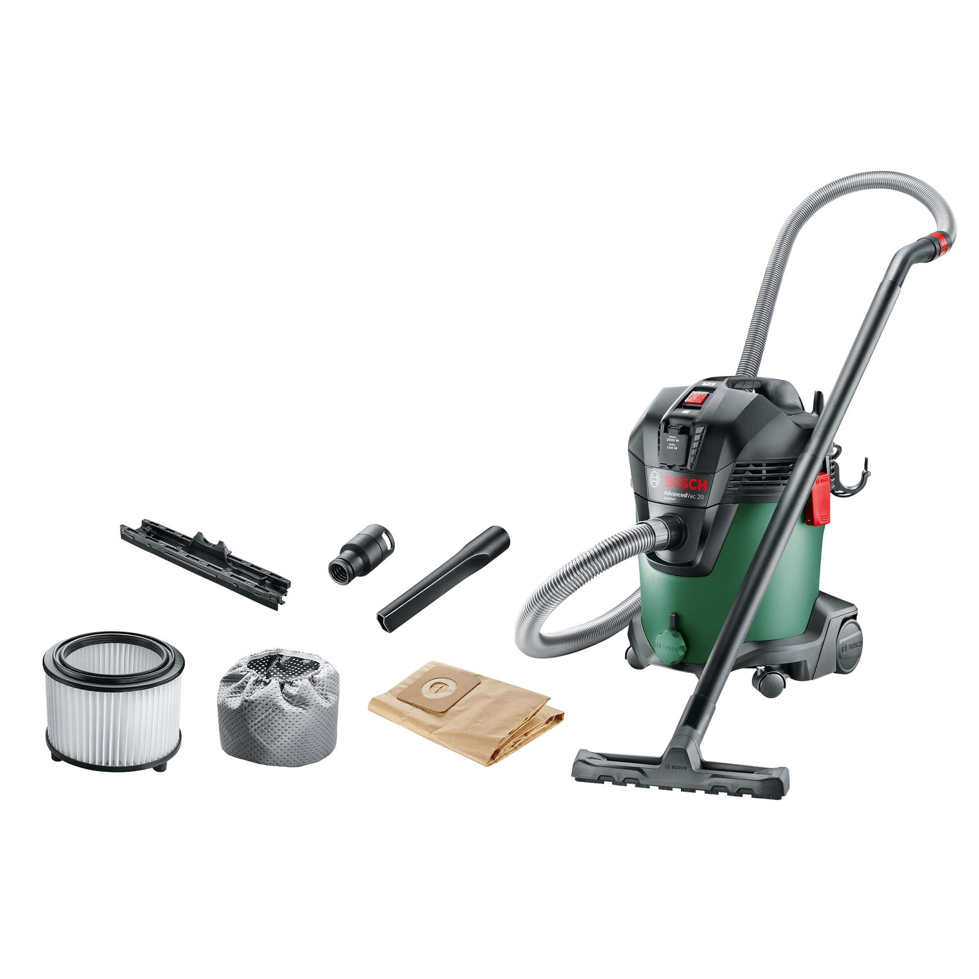 Aspiratore Bosch Advanced VAC 20 1200W