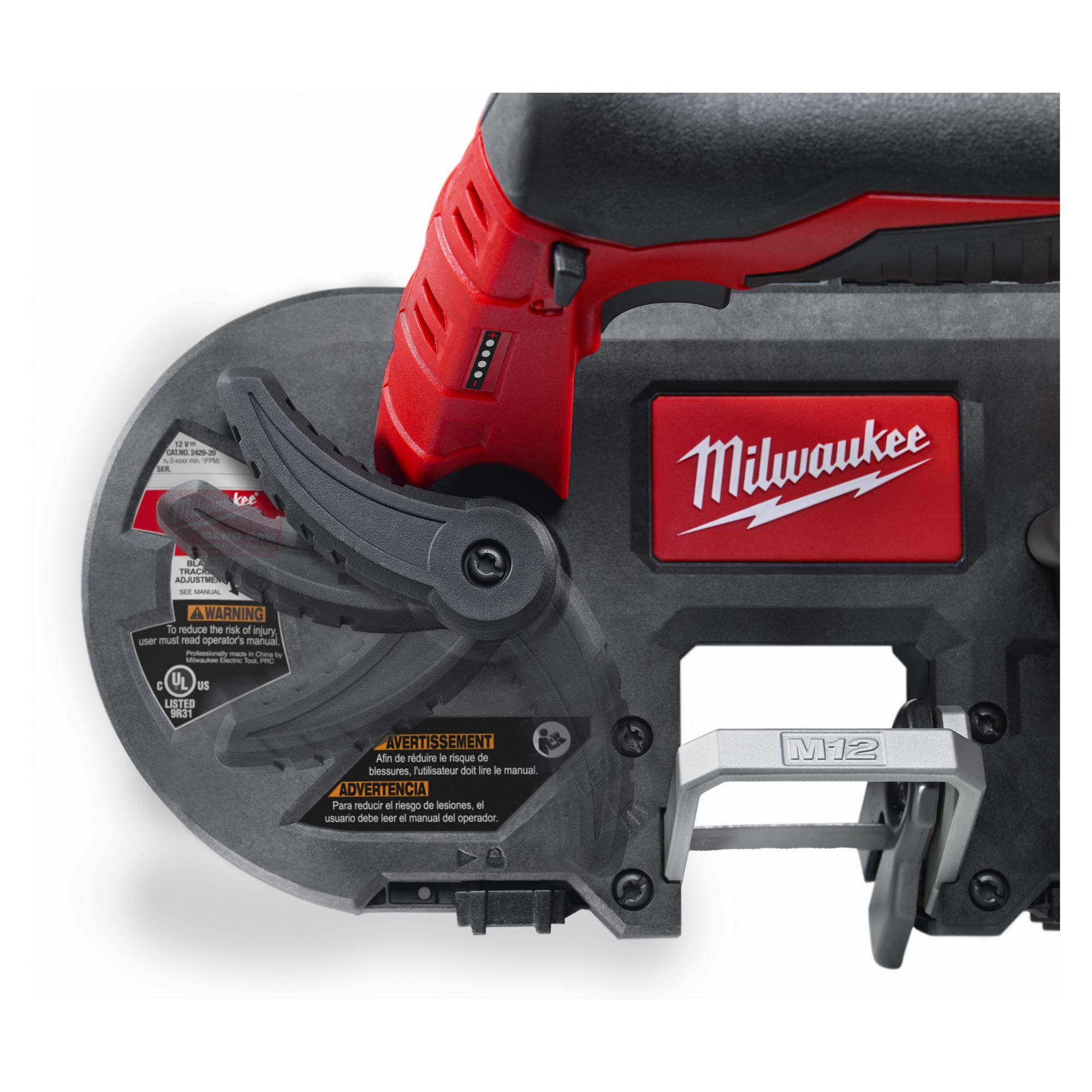 Sega a nastro Milwaukee M12 BS-0 12V